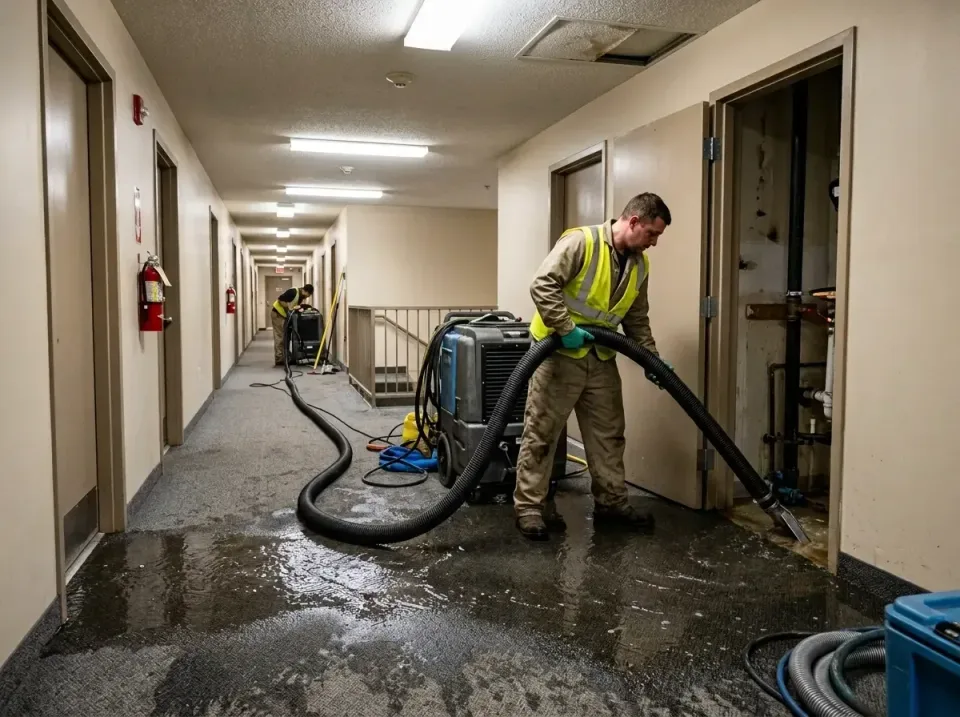 multi-unit-apartment-hallway-f-005 — frequently asked questions, Emergency Burst Pipe Water Extraction & Removal in Nassau V…